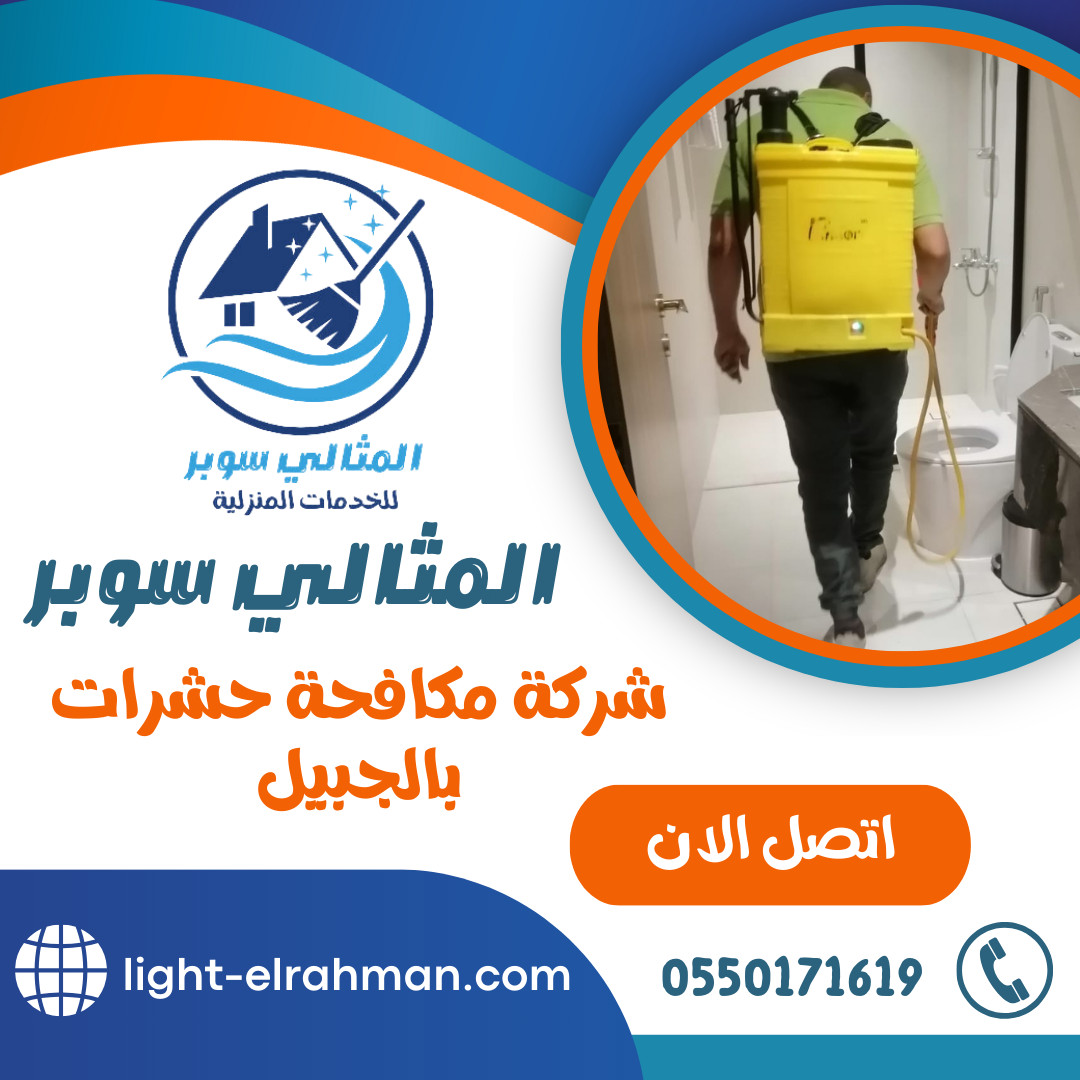 شركة رش حشرات بالجبيل - أفضل الخدمات لحماية منزلك